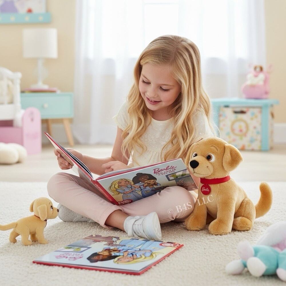 Kohl’s Cares Barbie You Can Be a Pet Vet Plush Toy & Book Stuffed Animal Set